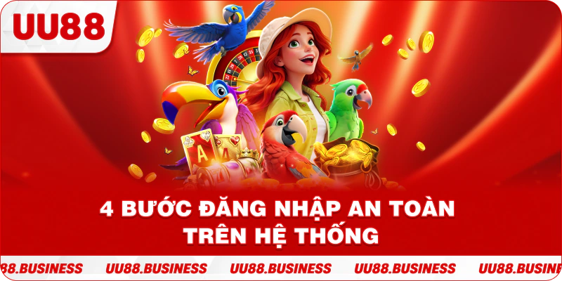 4 bước đăng nhập uu88 an toàn trên hệ thống