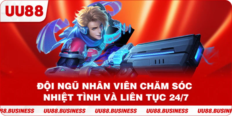 Đội ngũ nhân viên chăm sóc nhiệt tình và liên tục 24/7
