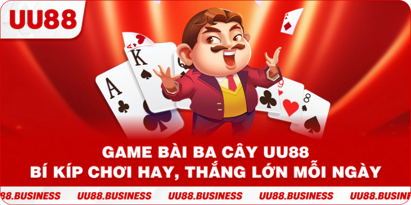 Game Bài Ba Cây UU88 | Bí Kíp Chơi Hay, Thắng Lớn Mỗi Ngày